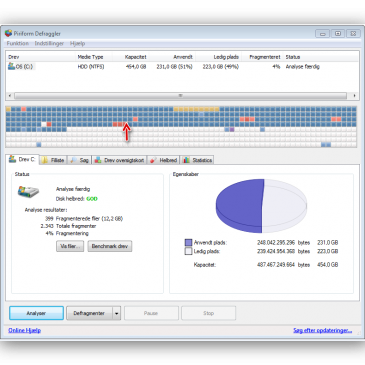 Harddisk oprydning