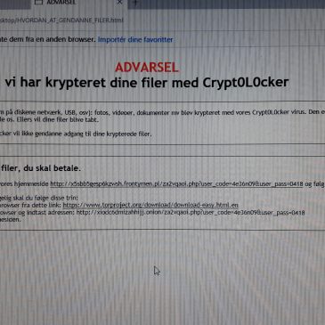 Ransomware og Dropbox