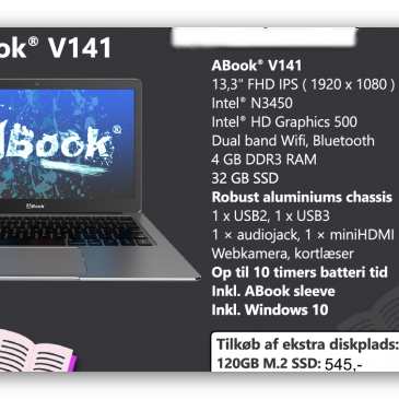 Dansk bærbar PC med eller uden Windows
