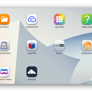 Egen cloud server, sikkerhedskopi m.v.