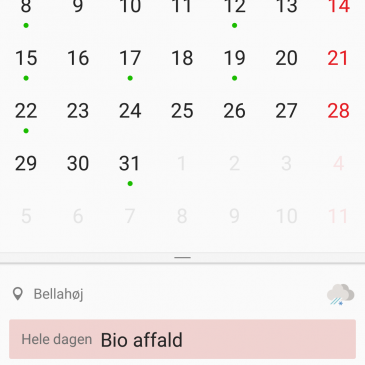 Synkronisering af kalender og kontakter