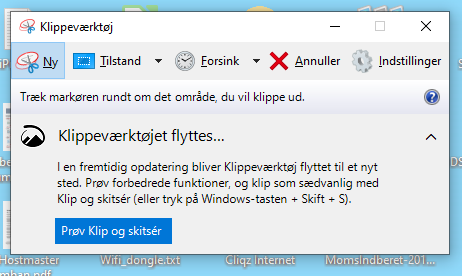 Windows skærmbilledkopi